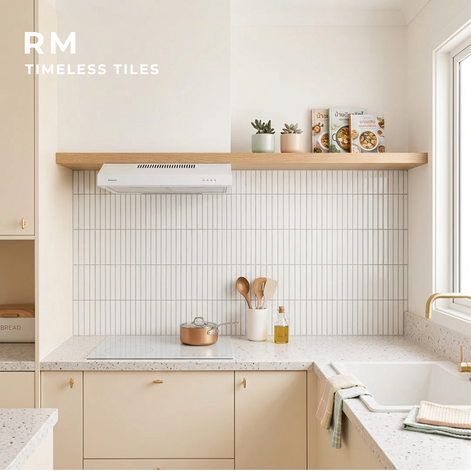 โมเสค TIMELESS TILES รุ่น RM STRIP MOSAIC TILES ขนาด 29.5X28 ซม. สีเหลือง ผิวเงา (ราคา/ตร.ม.)_6